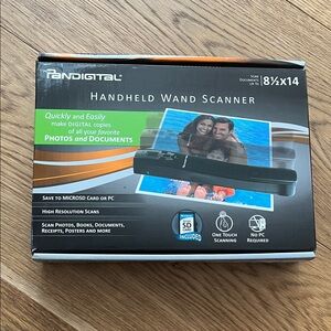 Pandigital Handheld Wand Scanner